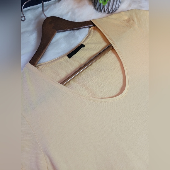 Drykorn For Beautiful People | AVIVI Classic Cotton Tee Shirt | Orange | Small - Picture 9 of 14